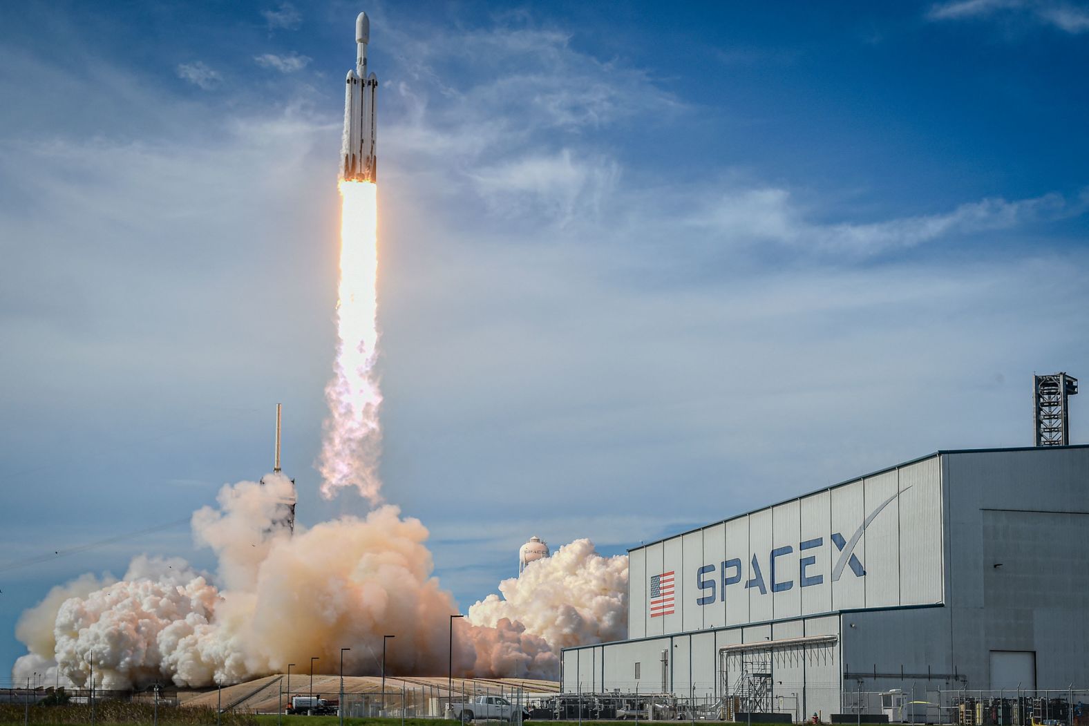 A SpaceX Falcon Heavy rocket, <a href="https://www.cnn.com/2024/06/25/science/goes-u-nasa-noaa-weather-satellite-launch-scn/index.html">carrying the weather satellite GOES-U</a>, lifts off from NASA’s Kennedy Space Center in Florida on Tuesday, June 25. Thanks to the new satellite, forecasters will be able to see real-time mapping of lightning activity on Earth and keep a closer eye on solar storms unleashed by the sun.