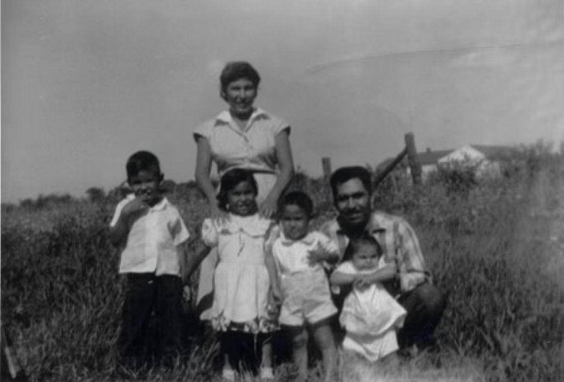 Teijo (second from left) grew up on a farm in Texas. 