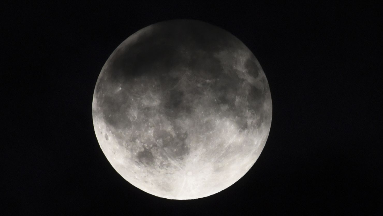 May's full moon is known as the flower moon for its appearance in spring, when flowering plants bloom. In 2023, the full flower moon coincided with a lunar eclipse, as seen here from Kolkata, West Bengal, India.