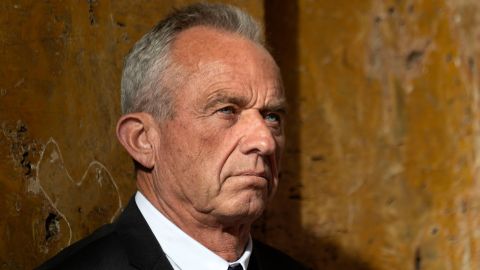 Independent Presidential Candidate Robert F. Kennedy, Jr. prepares to speak at a campaign rally at Los Angeles Union Station on Saturday,, March 30, 2024, in Los Angeles, Calif. (AP Photo/Richard Vogel)