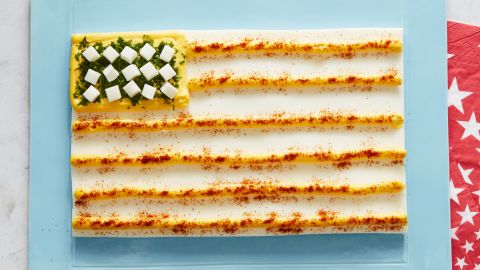 Add a festive touch to any holiday spread with these delicious eats that look just like Old Glory.