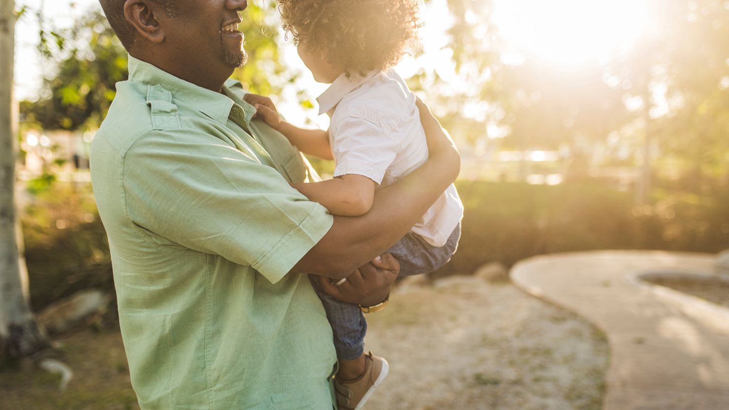 Fathers can escape the confines of traditional masculinity and show their sweet, soft and compassionate sides when caring for their children.