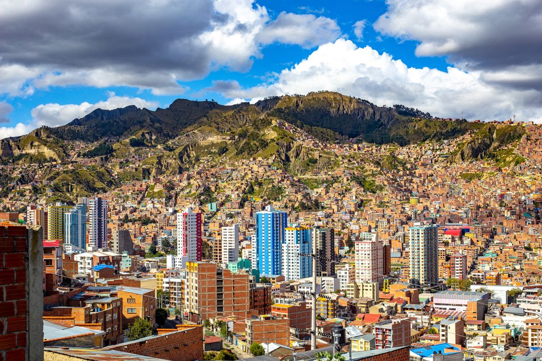 La Paz, Bolivia, is home to several of Latin America's best restaurants.