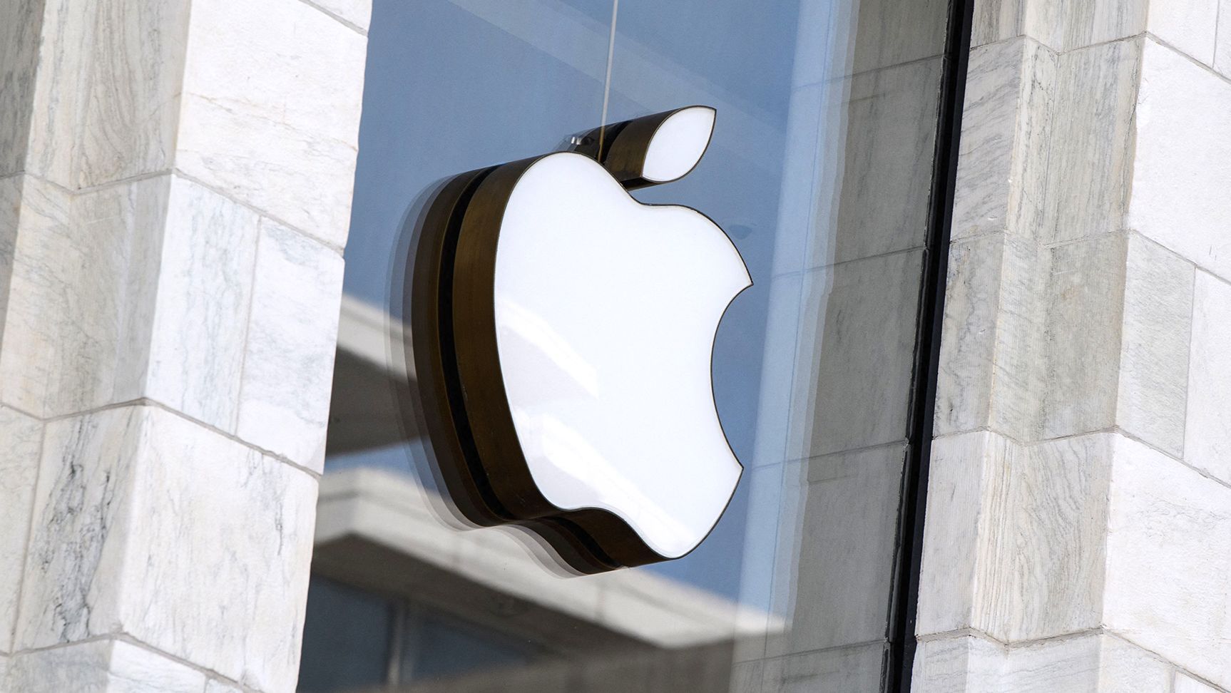 An Apple store in Washington, DC, seen in September 2021.