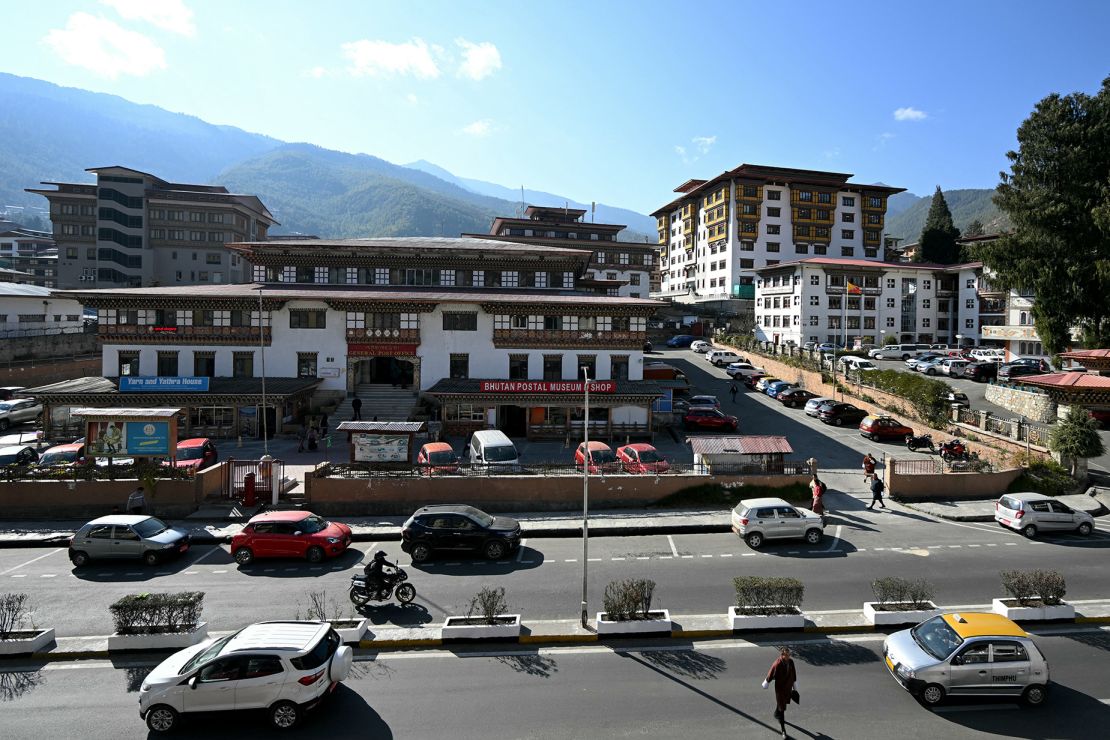 At the General Post Office in Thimpu, tourists can have one of their selfies made into an official Bhutanese stamp.