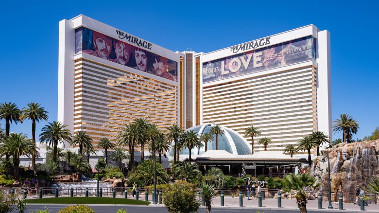 The Mirage hotel and casino is closing Wednesday, ending 34 years in business.