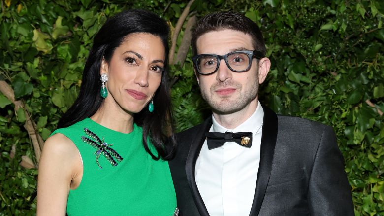 Huma Abedin and Alexander Soros attend the 2024 Met Gala on May 6 in New York City.