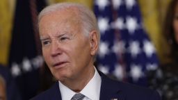 WASHINGTON, DC - JUNE 18: U.S. President Joe Biden speaks at an event marking the 12th anniversary of the Deferred Action for Childhood Arrivals (DACA) program in the East Room at the White House on June 18, 2024 in Washington, DC. Biden announced a new program that will provide protections for undocumented immigrants married to U.S. citizens, allowing them to obtain work authorization and streamline their path to citizenship. (Photo by Kevin Dietsch/Getty Images)