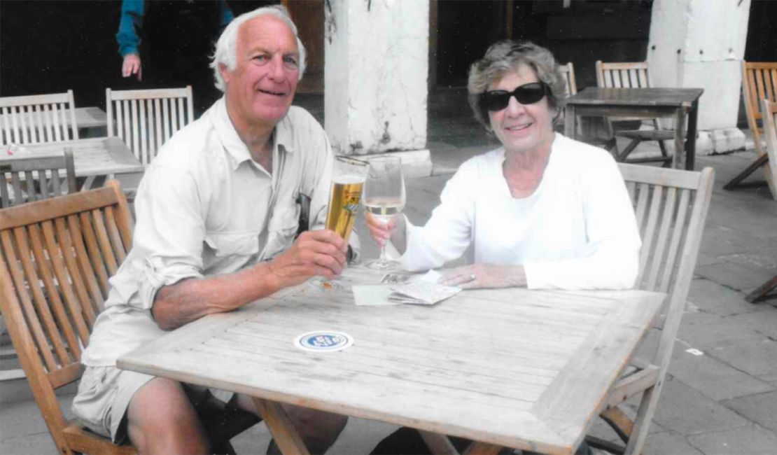 John and Judy reunited in California a few months after meeting on the train in Peru.