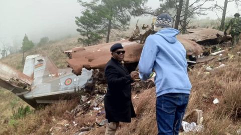 The wreckage of the plane was located on Tuesday.