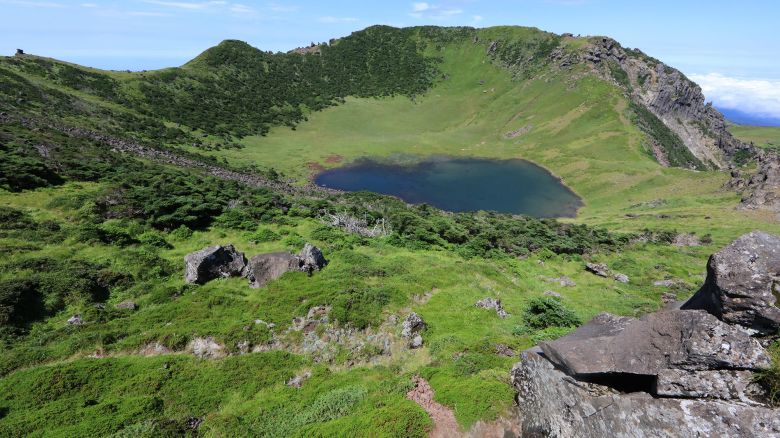 Mount Halla, located on South Korea's Jeju Island.