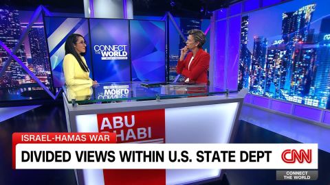 <p>CNN's Becky Anderson interviews diplomat Hala Rharrit, who quit the U.S. State Department over the Biden Administration's policy on the war in Gaza.  </p>