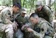 U.S. Soldiers attending the Cavalry Scout Advanced Leader Course at the 166th Regiment - Regional Training Institute conduct field training at Fort Indiantown Gap, Pennsylvania, Sept. 3, 2024. Trainees performed reconnaissance operations, conducted an ambush and classified a bridge. (U.S. Army National Guard photo by Sgt. 1st Class Shane Smith)