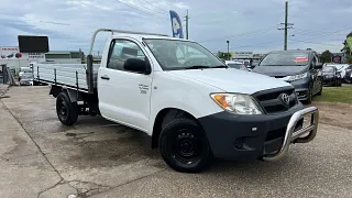 used 2005 Toyota Hilux TGN16R Workmate Cab Chassis Single Cab 2dr Man 5sp 4x2 2.7i [MY05] For Sale in QLD