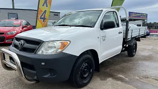 used 2005 Toyota Hilux TGN16R Workmate Cab Chassis Single Cab 2dr Man 5sp 4x2 2.7i [MY05] For Sale in QLD