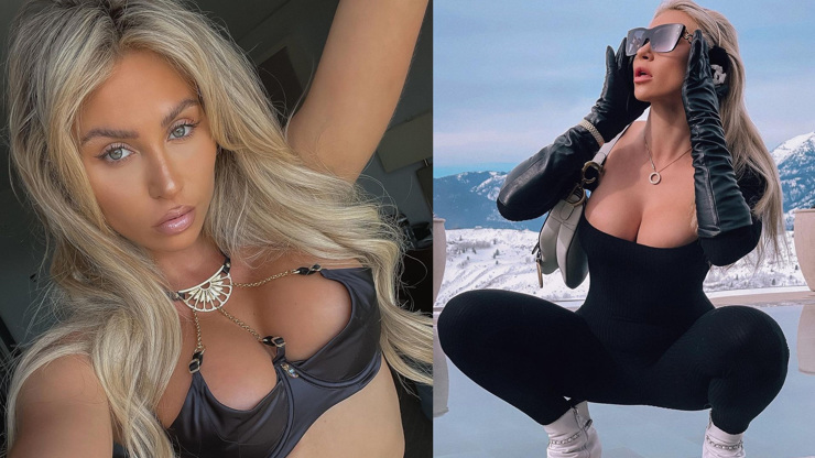 Zatraceně žhavá: Vnadná glamour modelka Khloe Terae ráda vystavuje zadeček 