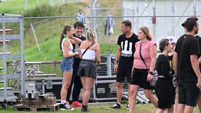 FOTO: Laura Homolová s Matějem Homolou v backstage