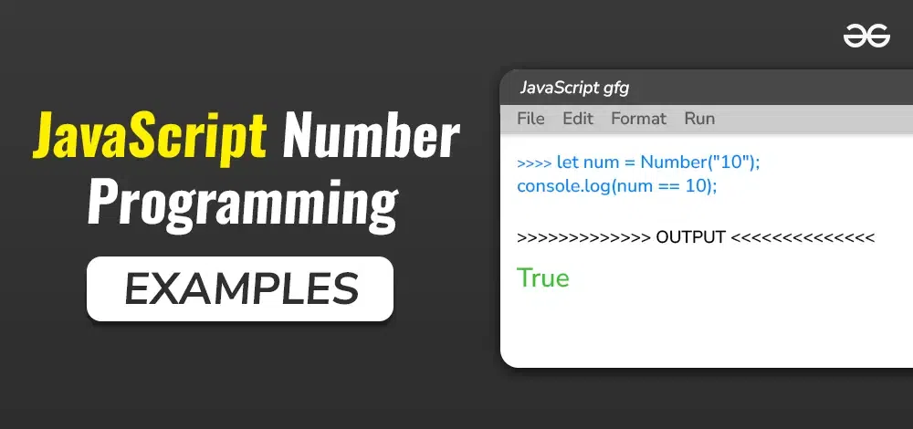 JavaScript-Number-Programming-Examples