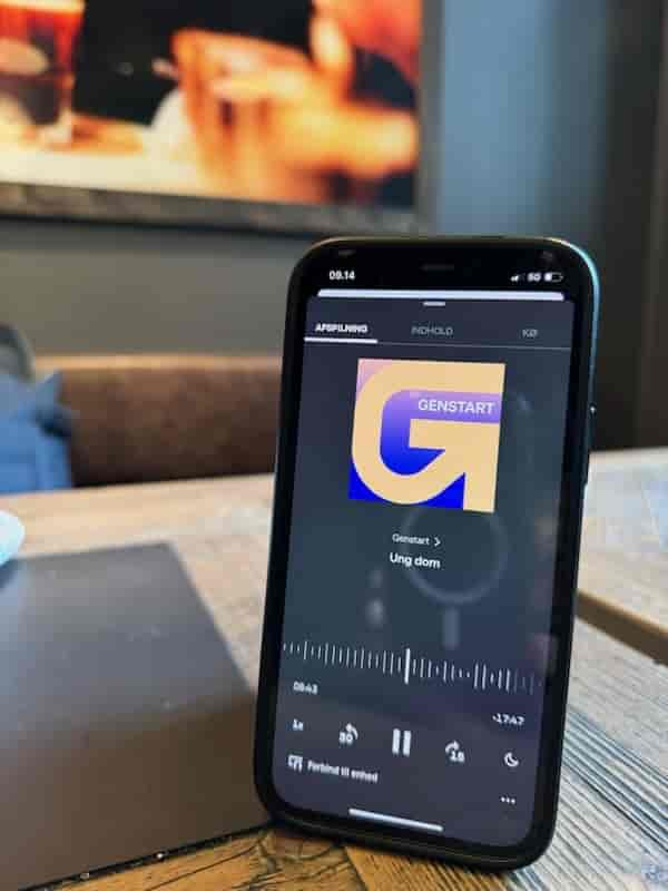 DRs "Genstart" bliver podcastet på Iphone