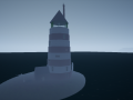 the broken lighthouse