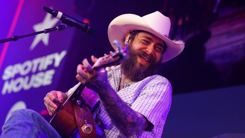 NASHVILLE, TENNESSEE – JUNE 06: Post Malone performs onstage at Spotify House during CMA Fest 2024 – Day 1 at Ole Red on June 06, 2024 in Nashville, Tennessee. (Photo by Brett Carlsen/Getty Images for Spotify)