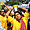 Yellow women à Batu caves