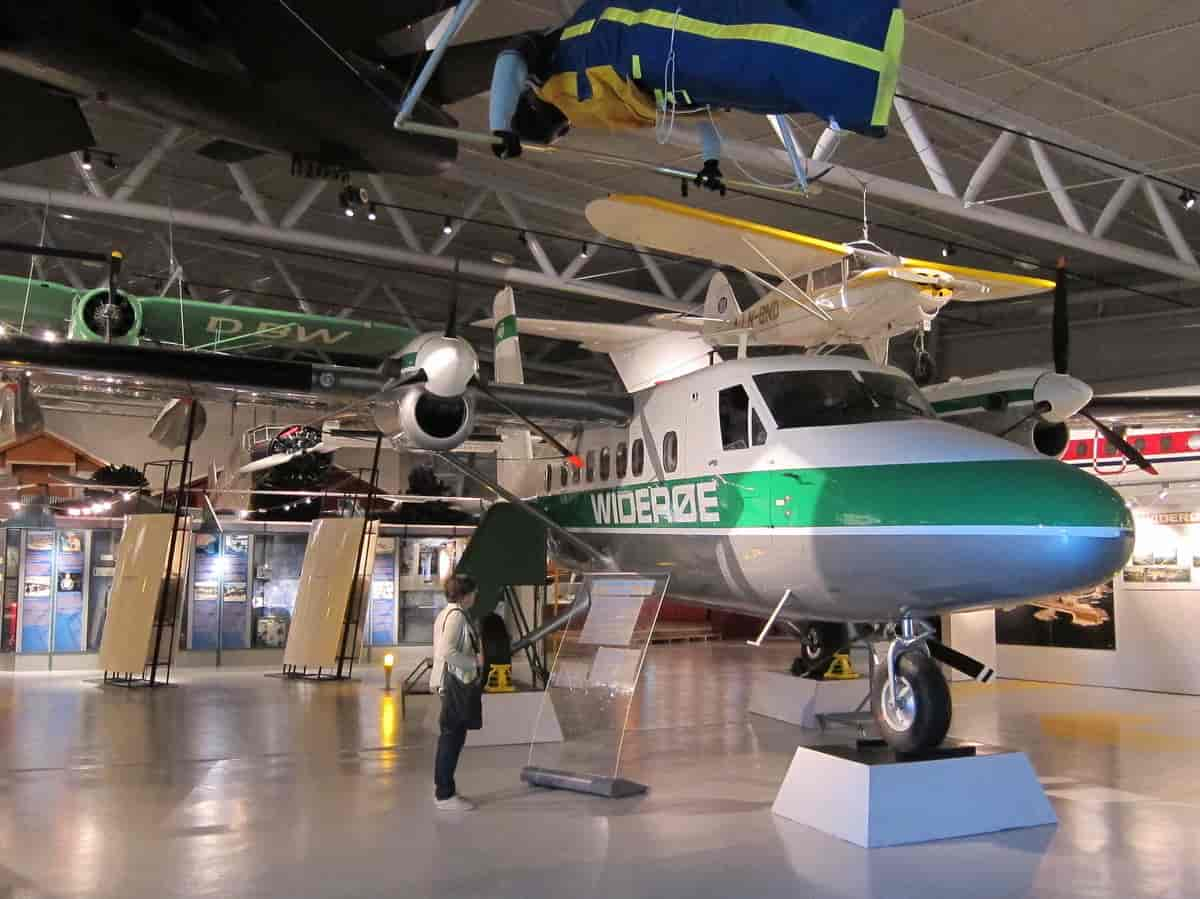 Widerøe DHC-6 TwinOtter på Luftfartsmuseet