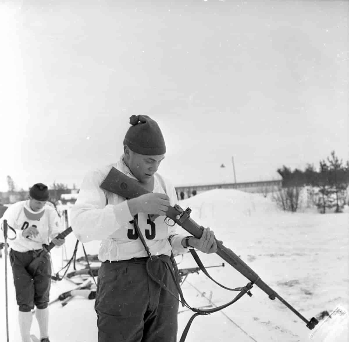 NM i skiskyting, Elverum, 1962