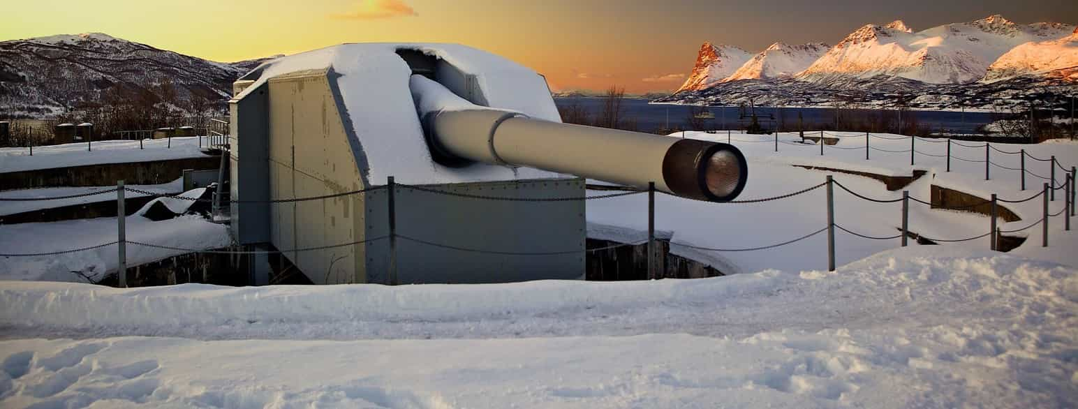 Adolfkanonen på Trondenes fort