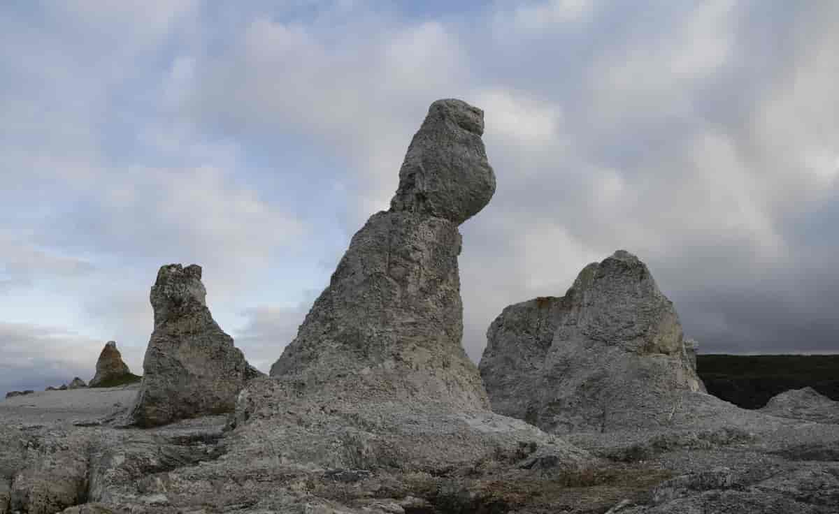 Dolomittsøyler, Porsanger