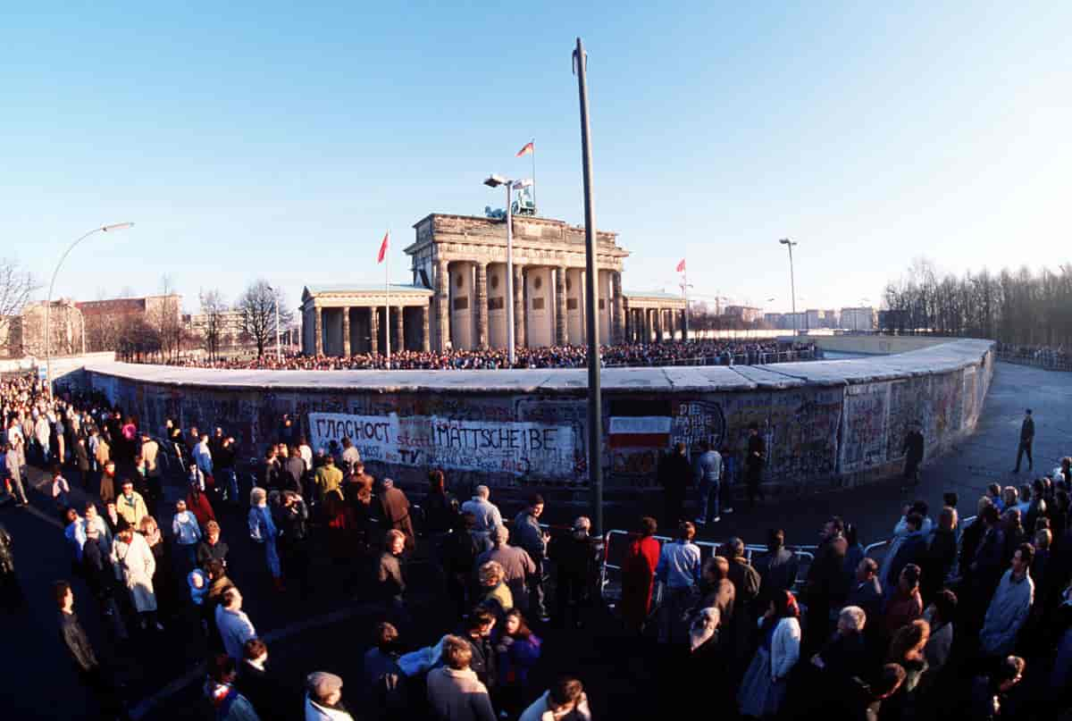 Berlinmuren 1989