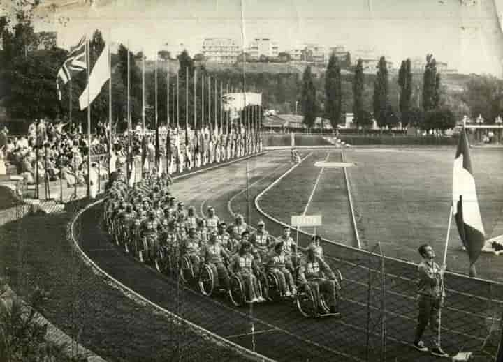 Åpning paralympiske leker 1960