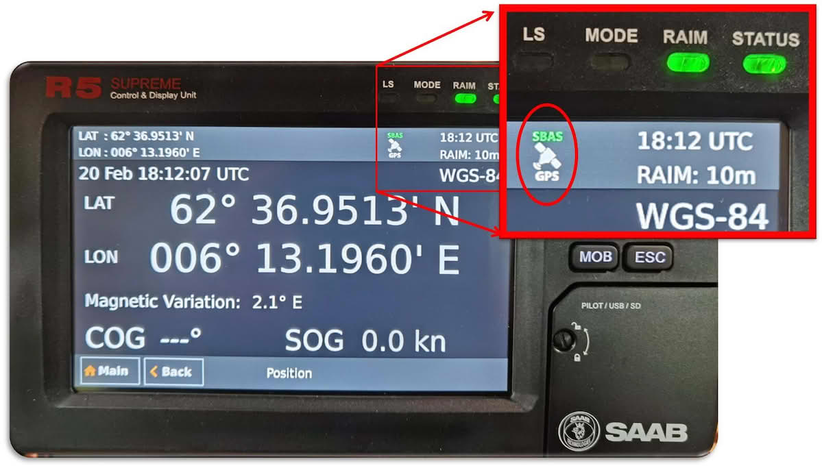 GNSS mottager
