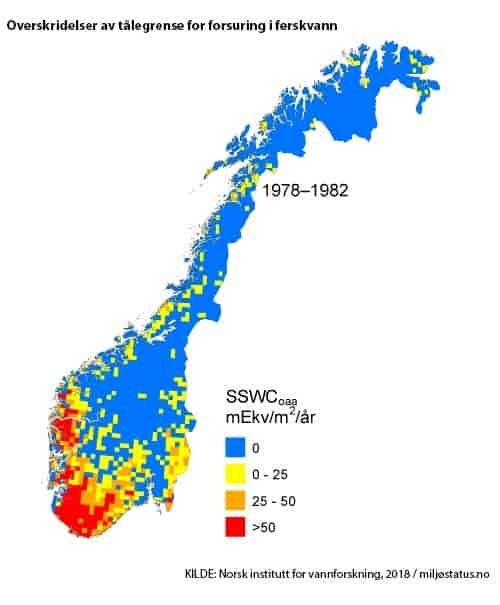 Sur nedbør og naturens tålegrense