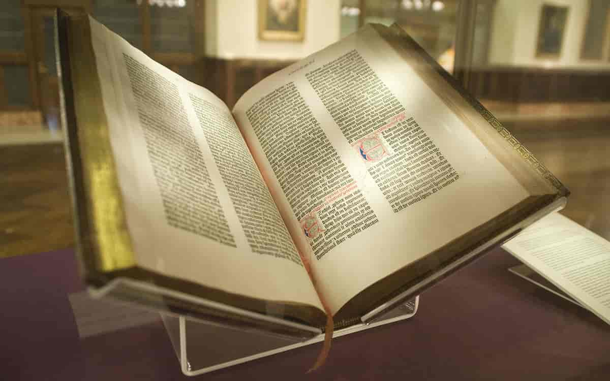 Gutenberg Bible, Lenox Copy, New York Public Library