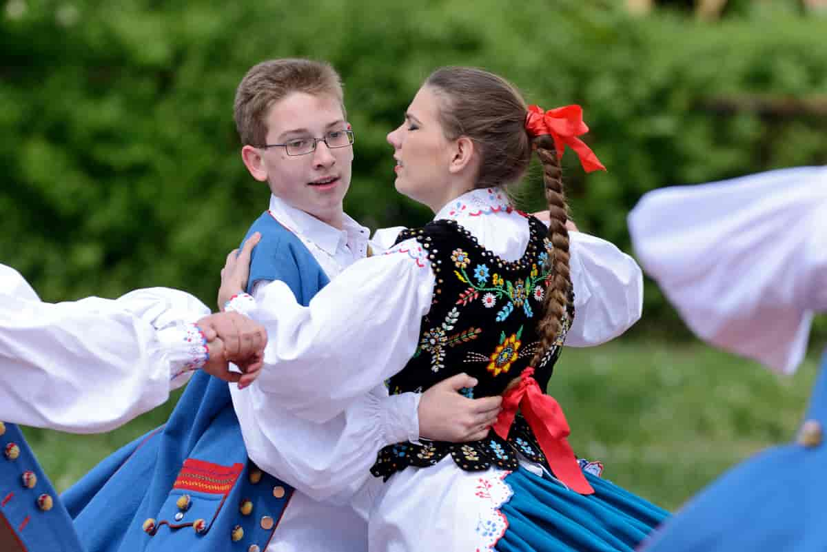 Folkedansgruppa Lodz i Polen, 2015