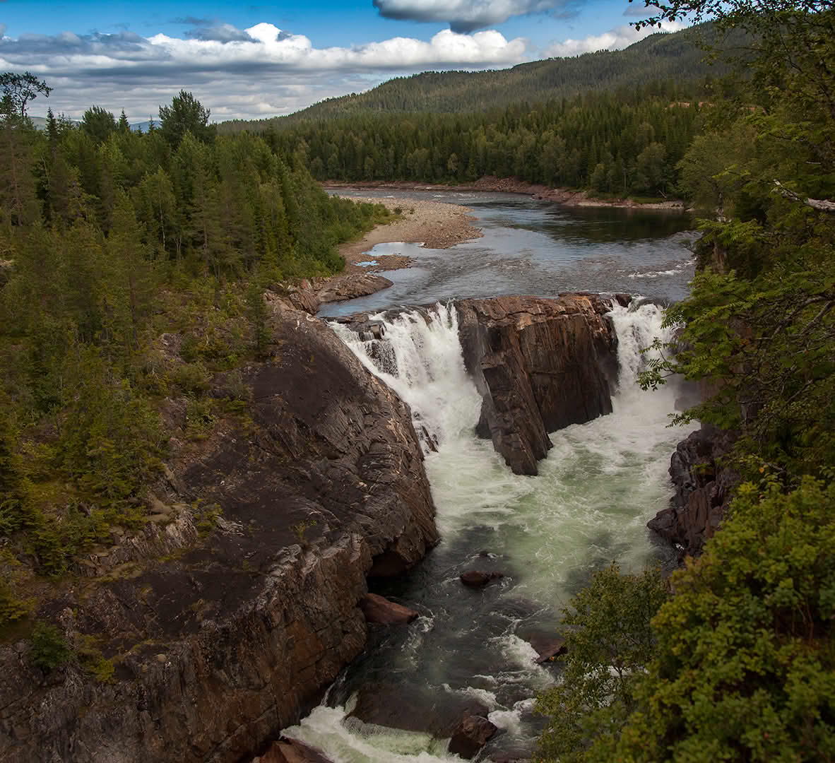 Trongfossen (19 m)