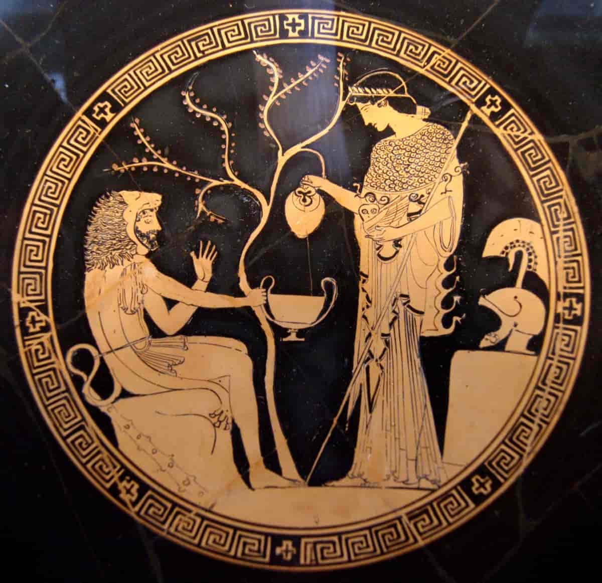 Heraklit og Athena