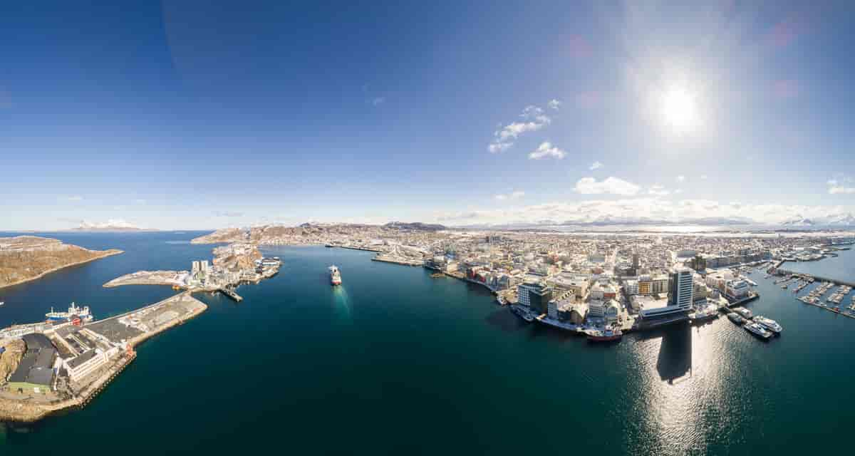 Panorama over Bodø