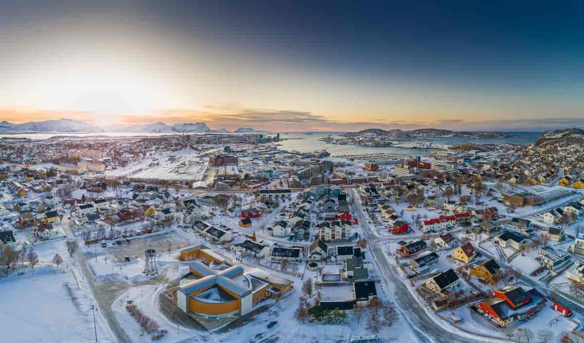 Bodø sett fra øst