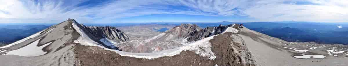 Mount St. Helens flyfoto 11. oktober 2009