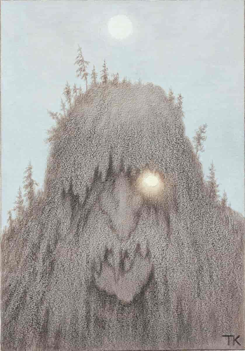 Skogtroll (1906) av Theodor Kittelsen