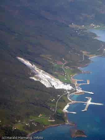 Dolomittbrudd på Hekkelstrand