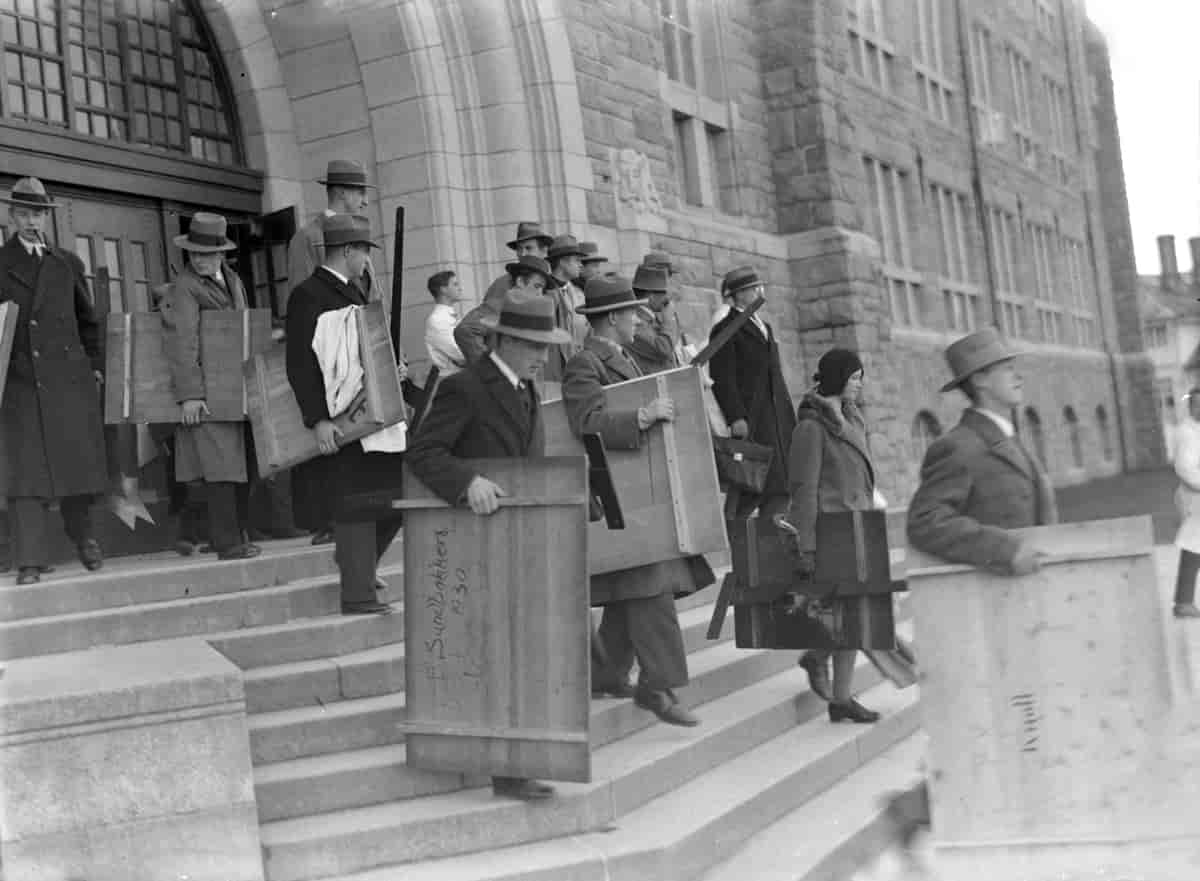 Arkitektstudentstreiken 1930