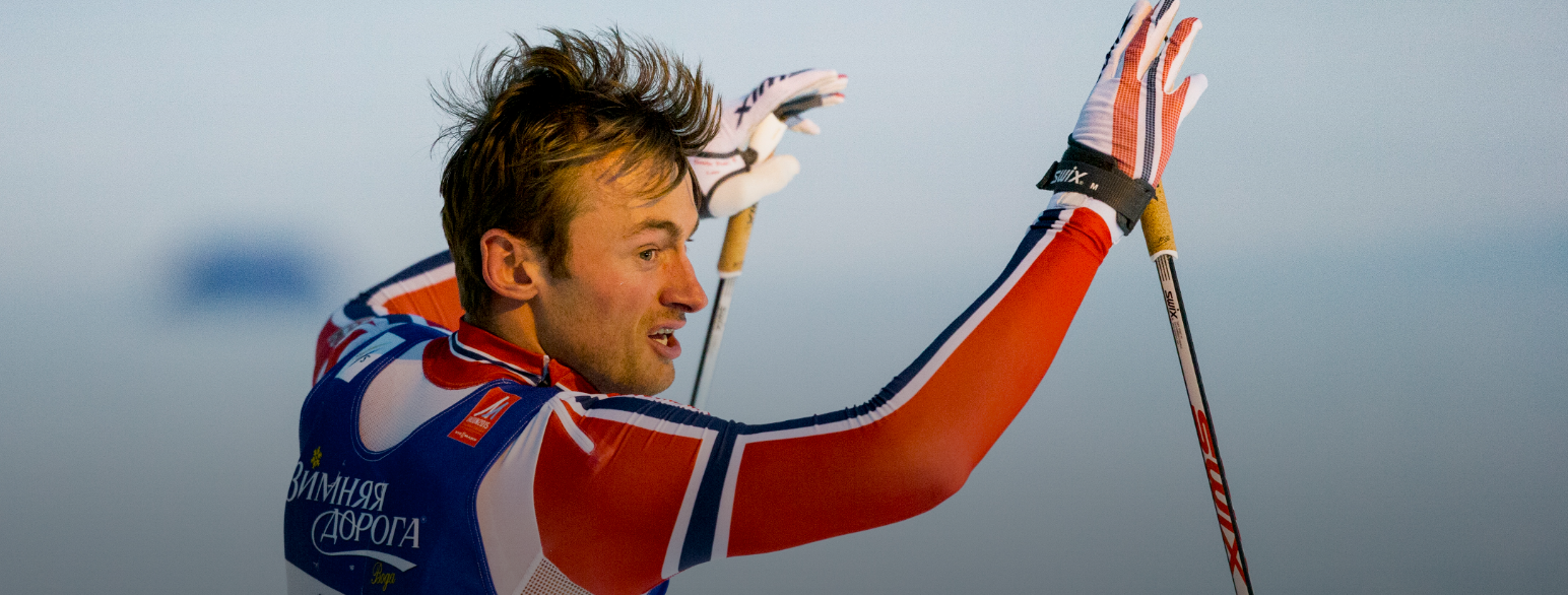 Northug hever armene mot publikum etter å ha vunnet