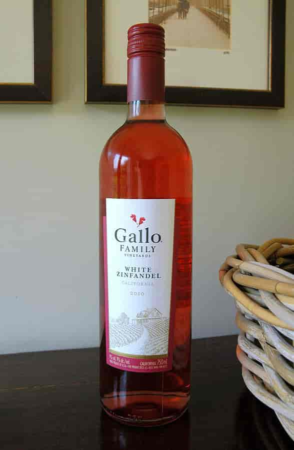 White Zinfandel fra Gallo Vineyards