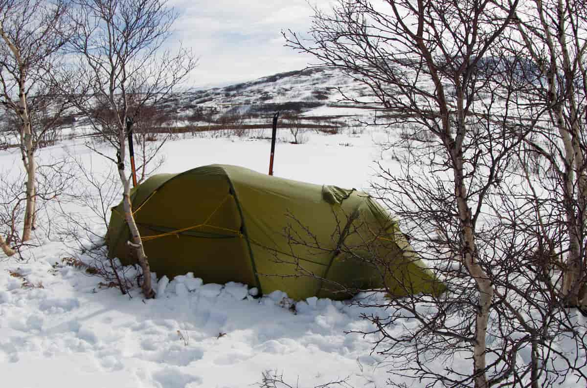 Oppholdsretten omfatter blant annet bading, rasting og telting.