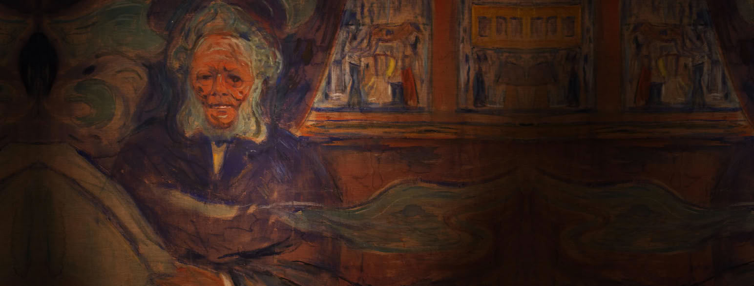 Henrik Ibsen på Grand Café (utsnitt)