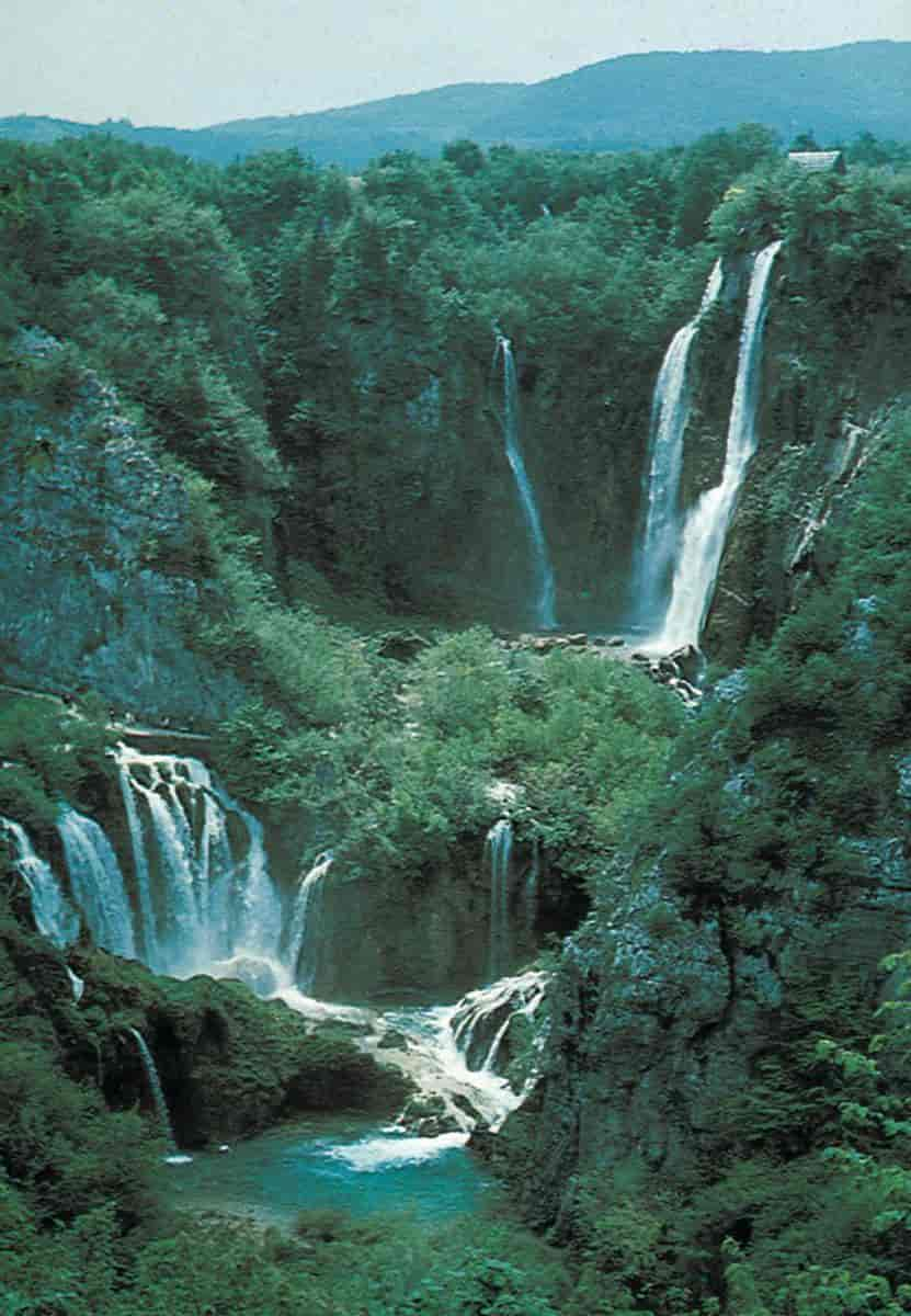 Kroatia (Natur) (fosser, Plitvice-sjøene)