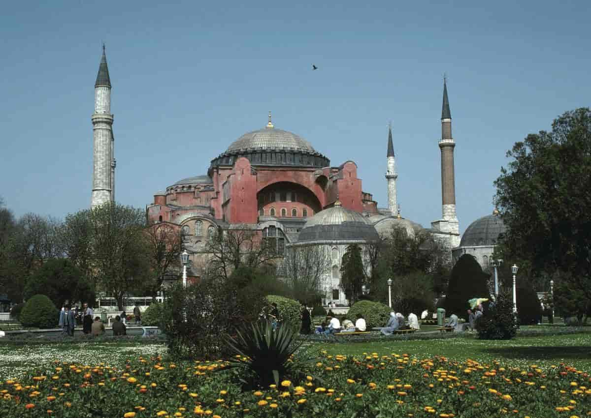 Hagia Sofia  sett fra vest